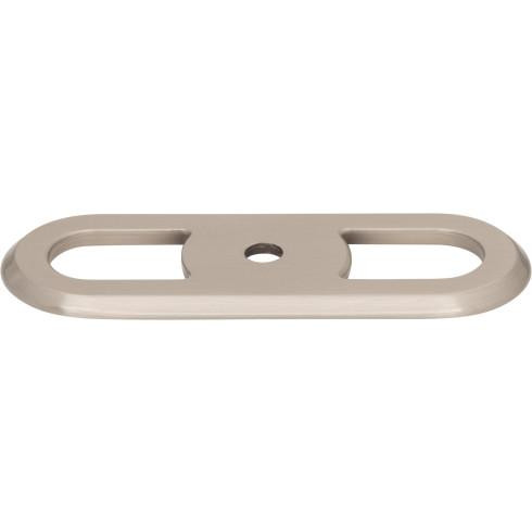 Top Knobs Brockwell 8 13/16" Center to Center Pull Backplate, Polished Chrome - TK3356PC