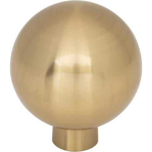 Top Knobs Brockwell 1 1/4" Diameter Round Knob, Honey Bronze - TK3341HB