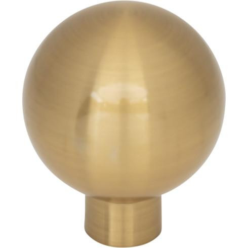 Top Knobs Brockwell 1 1/8" Diameter Round Knob, Honey Bronze - TK3340HB