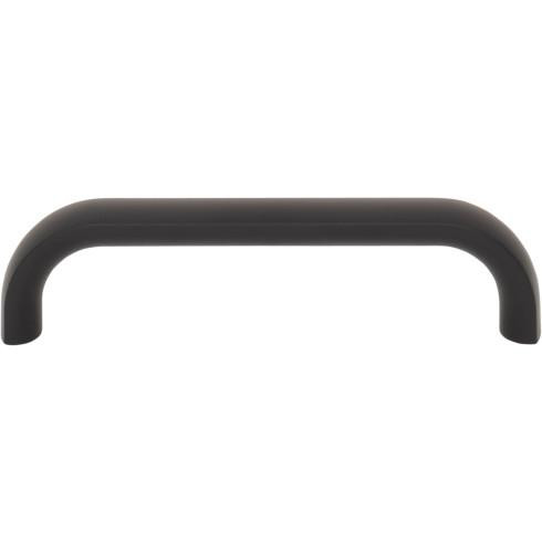 Top Knobs Brockwell 3 3/4" Center to Center Bar Pull, Flat Black - TK3342BLK