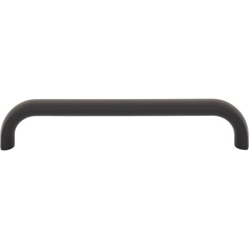 Top Knobs Brockwell 5 1/16" Center to Center Bar Pull, Flat Black - TK3343BLK