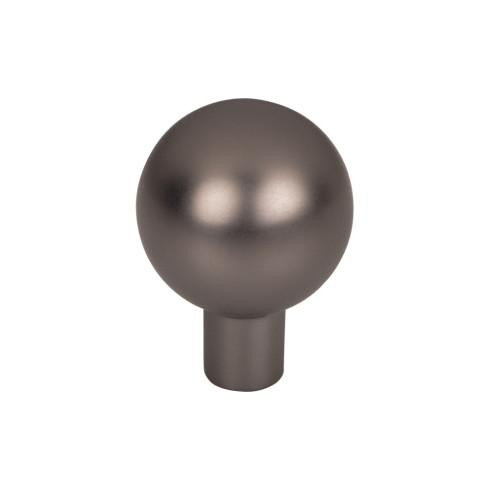 Top Knobs Brookline 1" Diameter Round Knob, Ash Gray - TK761AG