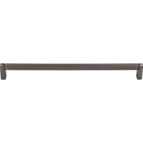 Top Knobs Amwell 12" Center to Center Appliance Pull, Ash Gray - M2624
