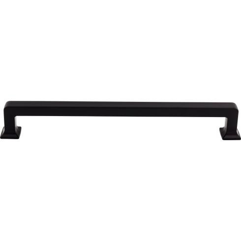 Top Knobs Ascendra 18" Center to Center Appliance Pull, Flat Black - TK710BLK