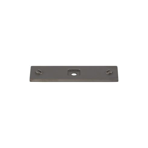 Top Knobs Channing Backplate 3", Ash Gray - TK741AG