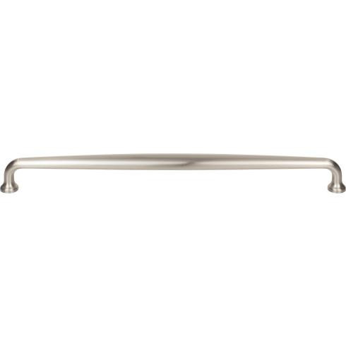 Top Knobs Charlotte 12" Center to Center Bar Pull, Brushed Satin Nickel - M2804