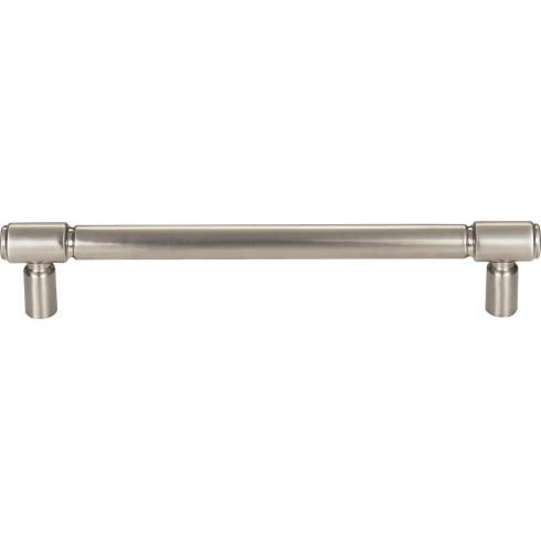 Top Knobs Clarence 6 5/16" Center to Center Bar Pull, Brushed Satin Nickel - TK3114BSN