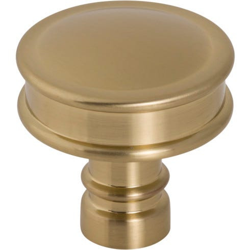 Top Knobs Cranford 1 1/4" Diameter Round Knob, Honey Bronze - TK3140HB