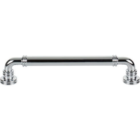 Top Knobs Cranford 6 5/16" Center to Center Bar Pull, Polished Chrome - TK3143PC