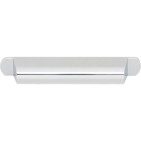 Top Knobs Cressing 5 1/16" Center to Center Cup/Bin Pull, Polished Chrome - TK3362PC