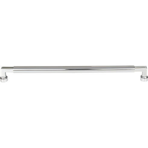 Top Knobs Cumberland 12" Center to Center Bar Pull, Polished Chrome - TK3096PC