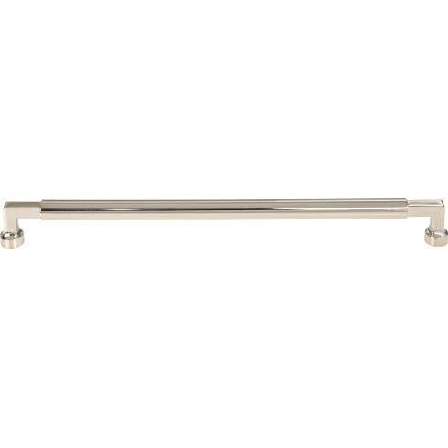 Top Knobs Cumberland 12" Center to Center Bar Pull, Polished Nickel - TK3096PN