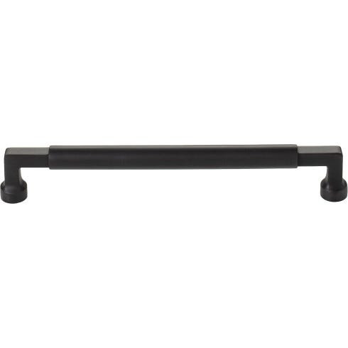 Top Knobs Cumberland 7 9/16" Center to Center Bar Pull, Flat Black - TK3094BLK