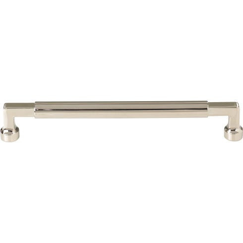 Top Knobs Cumberland 7 9/16" Center to Center Bar Pull, Polished Nickel - TK3094PN