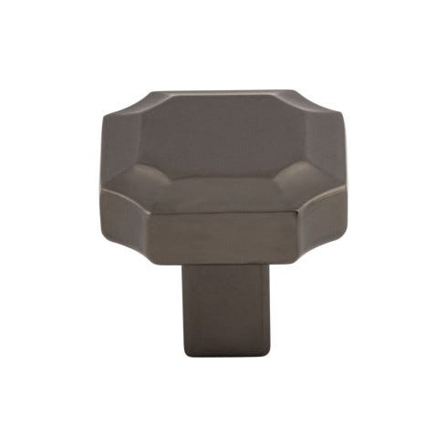 Top Knobs Davenport 1 1/4" Length Geometric Knob, Ash Gray - TK3020AG