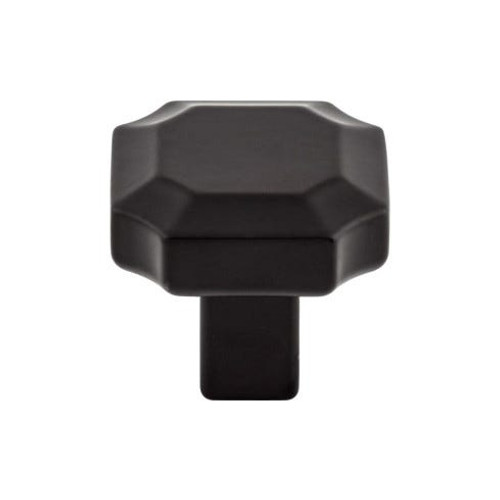 Top Knobs Davenport Knob 1 1/4" - Flat Black - TK3020BLK