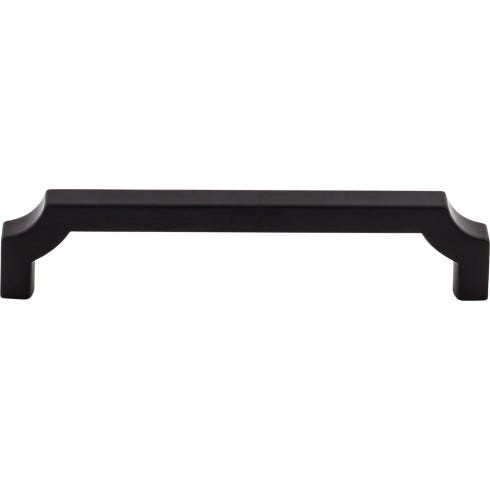 Top Knobs Davenport 5 1/16" Center to Center Bar Pull, Flat Black - TK3022BLK