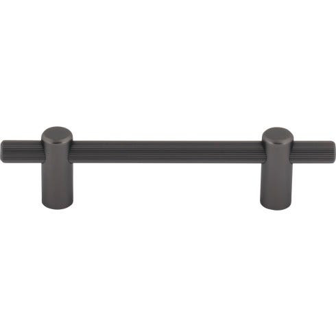 Top Knobs Dempsey 3 3/4" Center to Center Bar Pull, Ash Gray - TK3252AG