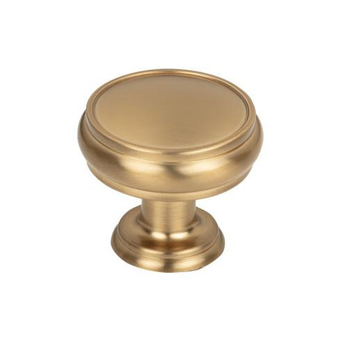 Top Knobs Eden 1 3/8" Diameter Mushroom Knob, Honey Bronze - TK832HB