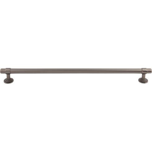 Top Knobs Ellis 12" Center to Center Bar Pull, Ash Gray - TK3006AG