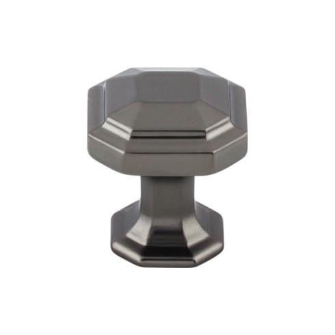 Top Knobs Emerald 1 1/8" Diameter Round Knob, Ash Gray - TK286AG