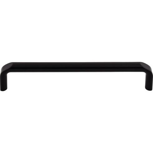 Top Knobs Exeter 6 5/16" Center to Center Bar Pull, Flat Black - TK874BLK
