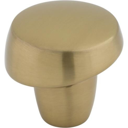 Top Knobs Florham Slant Knob 1 1/4" - Honey Bronze - TK3131HB
