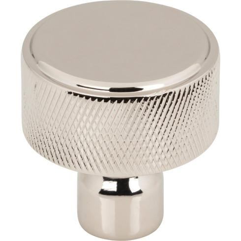 Top Knobs Garrison Knob 1 1/4 , Polished Nickel - TK3261PN