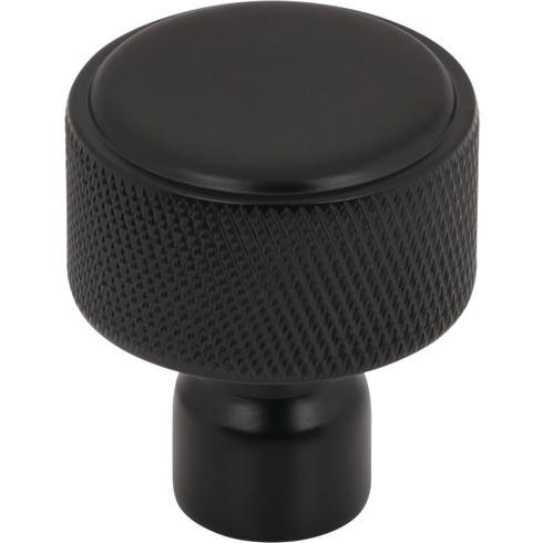 Top Knobs Garrison Knob 1 1/8, Flat Black - TK3260BLK