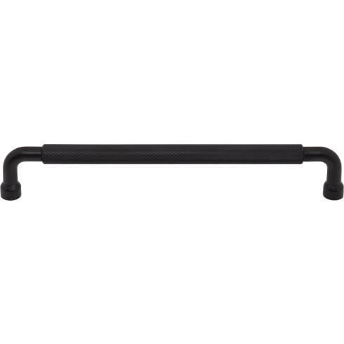 Top Knobs Garrison 7 9/16" Center to Center Bar Pull, Flat Black - TK3265BLK