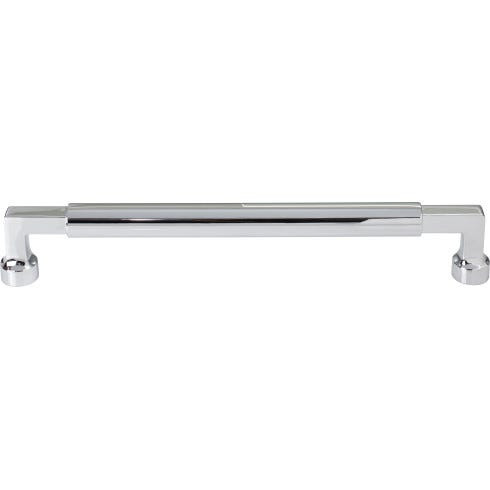 Top Knobs Cumberland 12" Center to Center Appliance Pull, Polished Chrome - TK3097PC