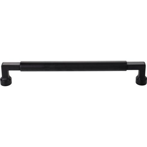 Top Knobs Cumberland Appliance Pull 18" (c-c) - Flat Black - TK3098BLK