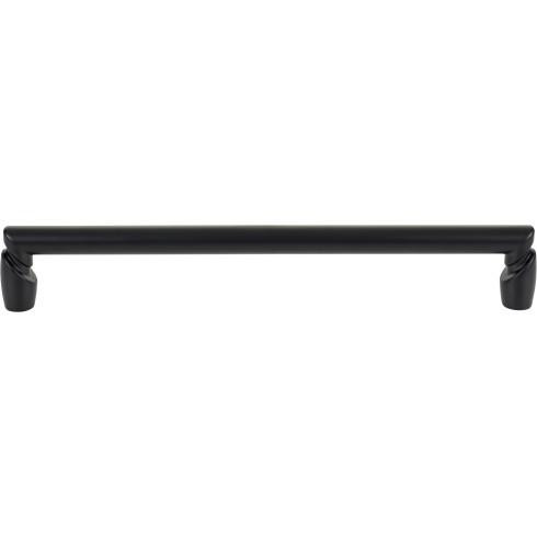 Top Knobs Florham 12" Center to Center Appliance Pull, Flat Black - TK3138BLK