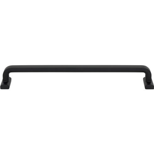 Top Knobs Harrison Pull 8 13/16" (c-c) - Flat Black - TK3166BLK