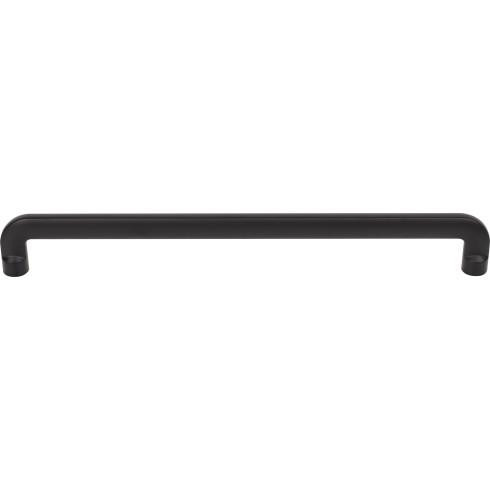 Top Knobs Hartridge 8 13/16" Center to Center Bar Pull, Flat Black - TK3045BLK