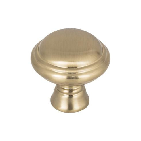 Top Knobs Henderson 1-1/4" Diameter Mushroom Knob, Honey Bronze - TK1020HB