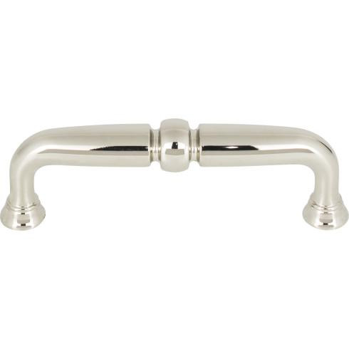 Top Knobs Henderson 3 3/4" Center to Center Bar Pull, Polished Nickel - TK1021PN