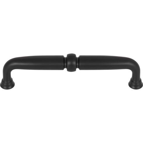 Top Knobs Henderson 5 1/16" Center to Center Bar Pull, Flat Black - TK1022BLK