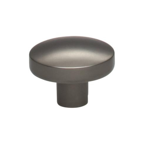 Top Knobs Hillmont 1 3/8" Length Oval Knob, Ash Gray - TK910AG