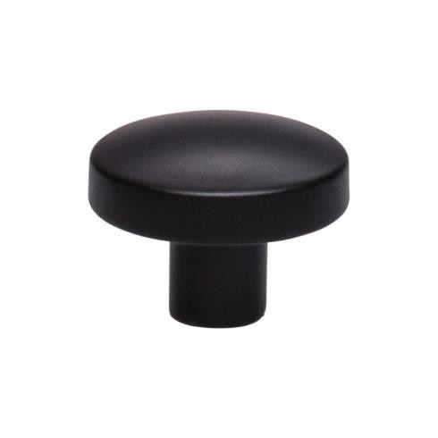 Top Knobs Hillmont Knob 1 3/8" - Flat Black - TK910BLK