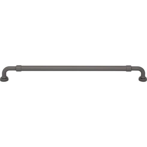 Top Knobs Holden 12" Center to Center Bar Pull, Ash Gray - TK3185AG