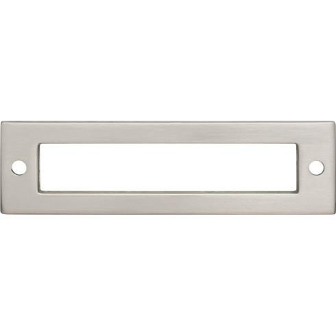 Top Knobs Hollin Backplate 3 3/4" Center to Center , Brushed Satin Nickel - TK924BSN