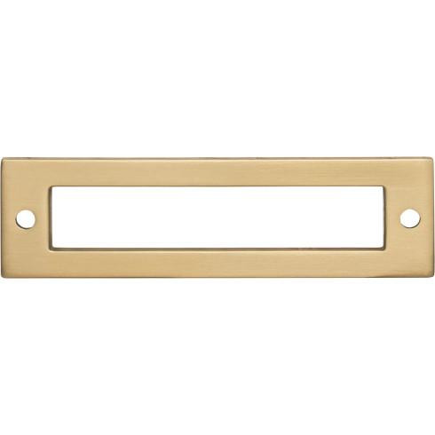 Top Knobs Hollin Backplate 3 3/4" Center to Center , Honey Bronze - TK924HB