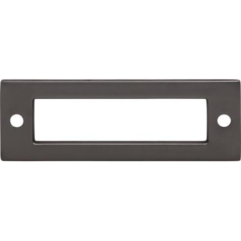 Top Knobs Hollin Backplate 3" Center to Center , Ash Gray - TK923AG