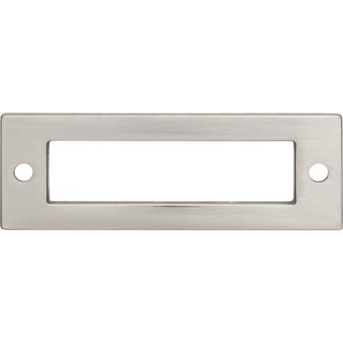 Top Knobs Hollin Backplate 3" Center to Center , Brushed Satin Nickel - TK923BSN