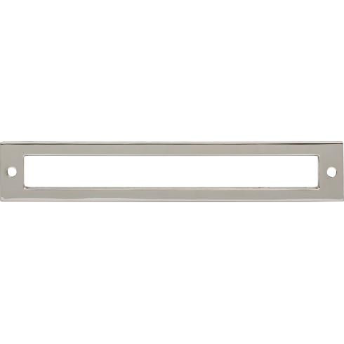 Top Knobs Hollin Backplate 6 5/16" Center to Center, Polished Nickel - TK926PN