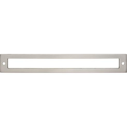 Top Knobs Hollin Backplate 7 9/16" Center to Center, Brushed Satin Nickel - TK927BSN