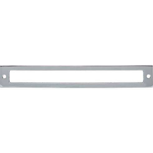 Top Knobs Hollin Backplate 7 9/16" Center to Center, Polished Chrome - TK927PC