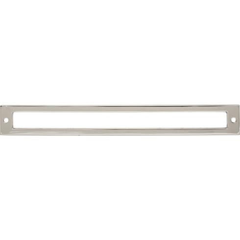 Top Knobs Hollin Backplate 8 13/16" Center to Center, Polished Nickel - TK928PN