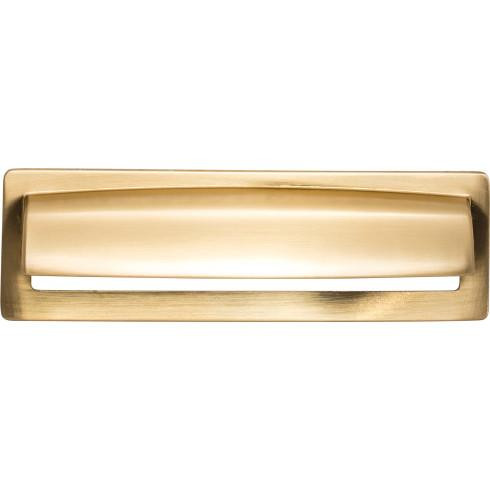 Top Knobs Hollin 5 1/16" Center to Center Cup/Bin Pull, Honey Bronze - TK938HB
